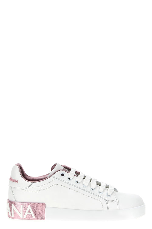 DOLCE & GABBANA 'Portofino' sneakers For Women 100 % calf leather (bos taurus)