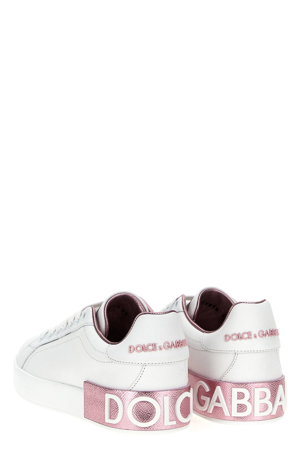 DOLCE & GABBANA 'Portofino' sneakers For Women 100 % calf leather (bos taurus)
