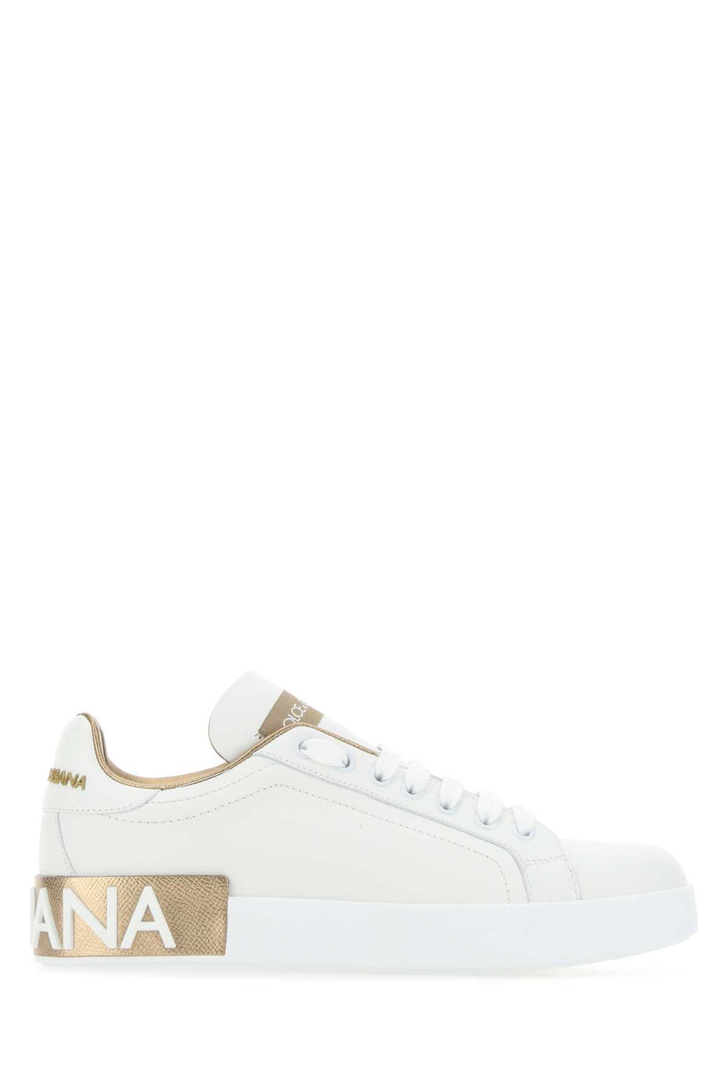 DOLCE & GABBANA SNEAKERS For Women Exterior: 100% Calf Interior: 100% Leather Sole: Rubber