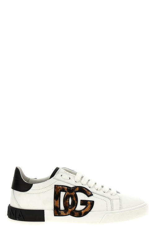 DOLCE & GABBANA 'Portofino' sneakers For Women 81% calfskin leather 19% lamb leather