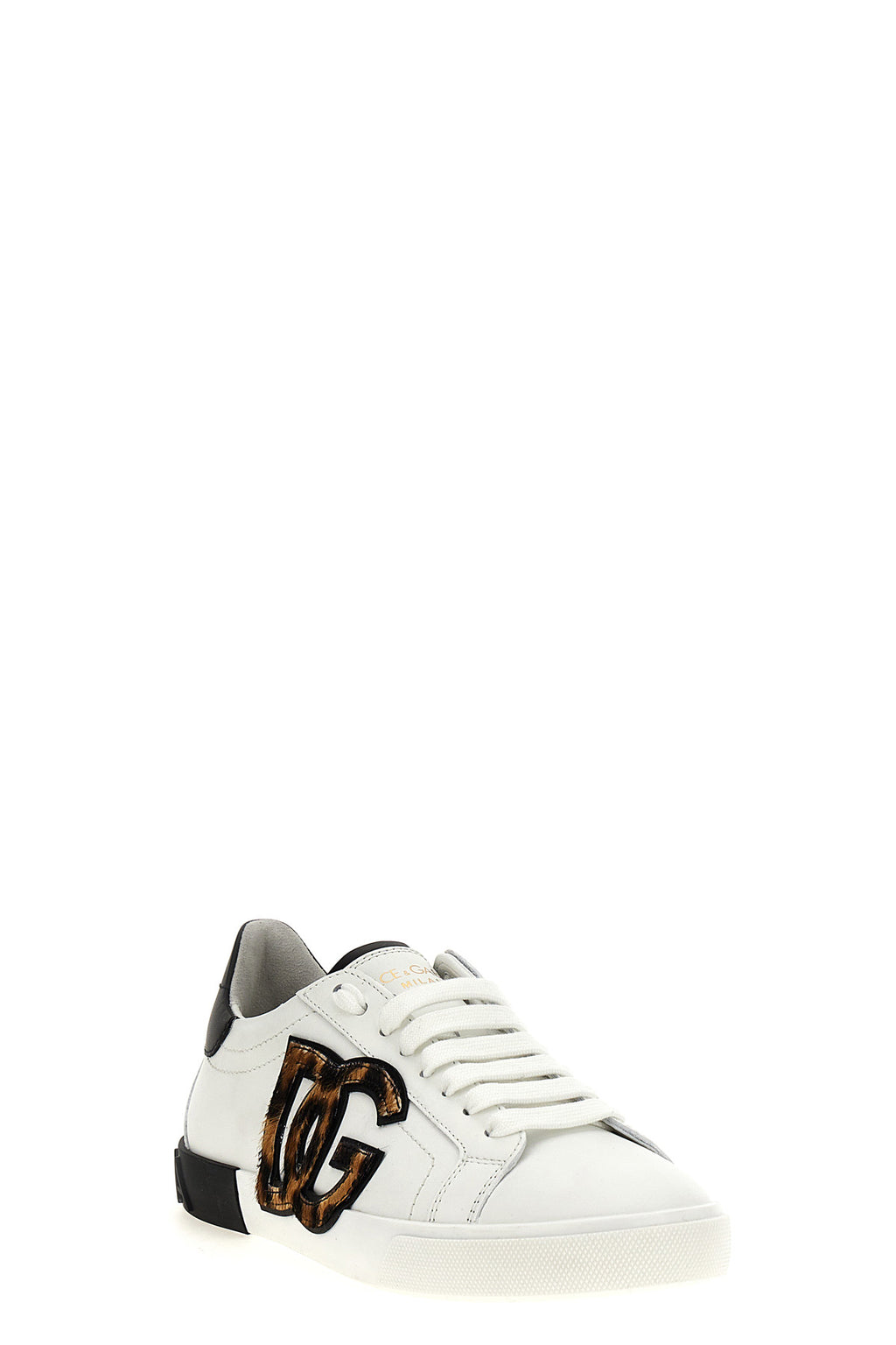 DOLCE & GABBANA 'Portofino' sneakers For Women 81% calfskin leather 19% lamb leather