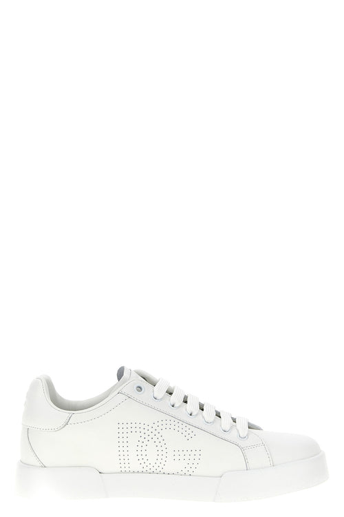 DOLCE & GABBANA 'Portofino' sneakers For Women 100% calfskin leather (Bos Taurus)