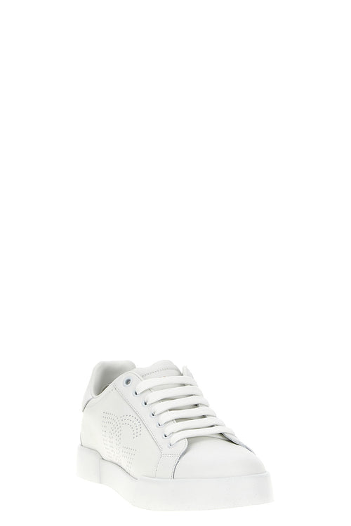 DOLCE & GABBANA 'Portofino' sneakers For Women 100% calfskin leather (Bos Taurus)