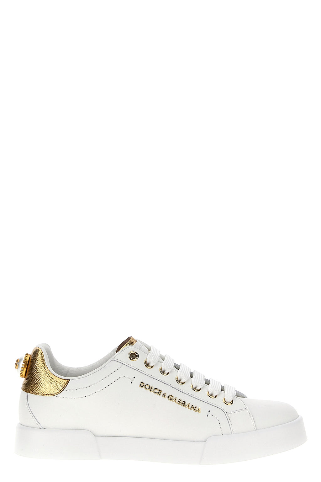 DOLCE & GABBANA 'Portofino' sneakers For Women 100% calfskin leather (Bos Taurus)