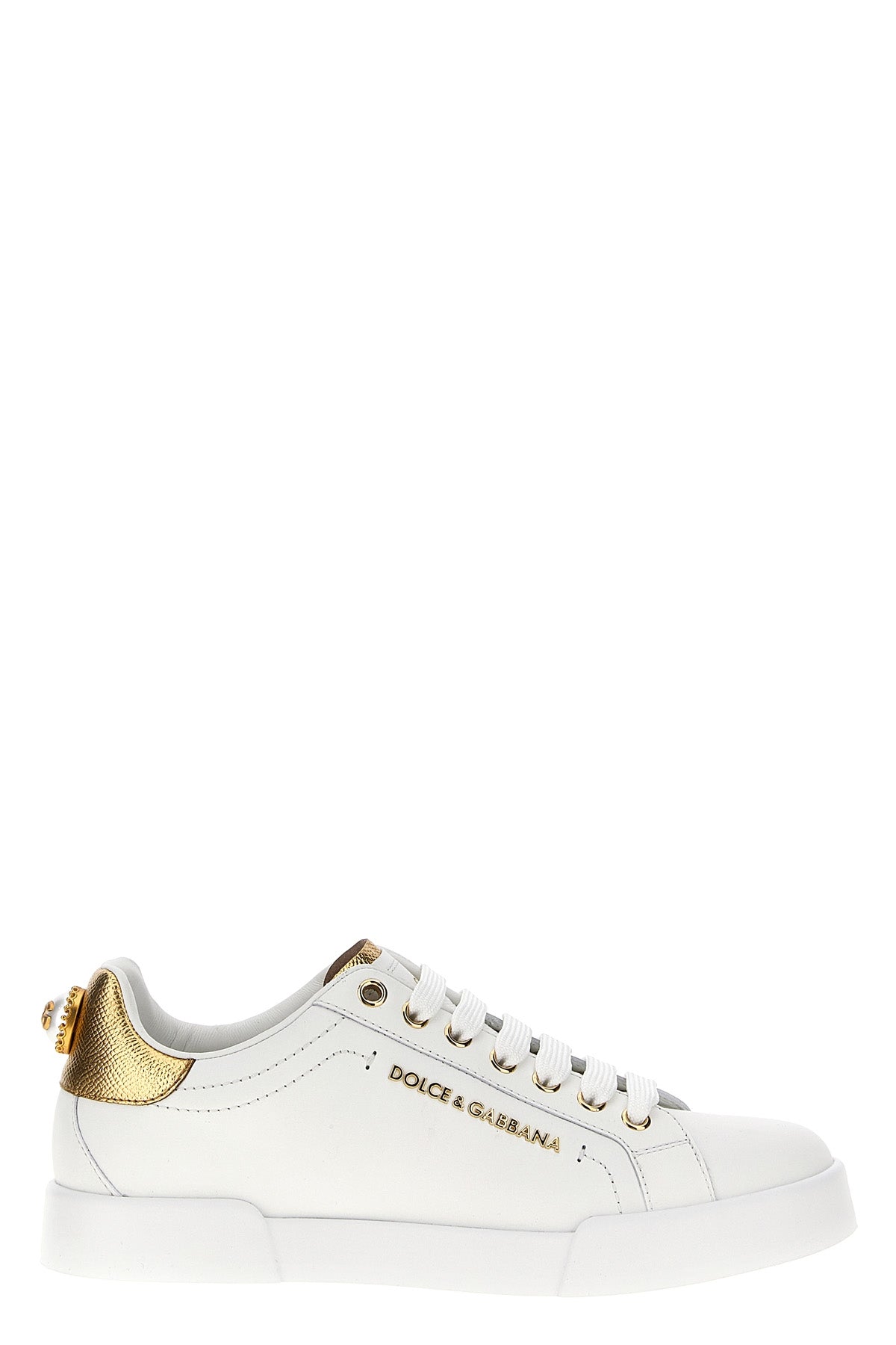 DOLCE & GABBANA 'Portofino' sneakers For Women 100% calfskin leather (Bos Taurus)