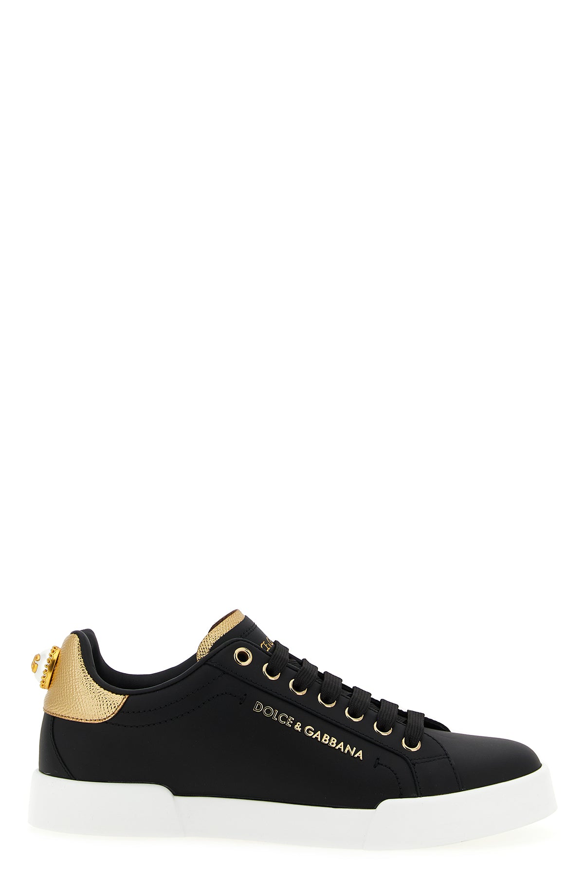 DOLCE & GABBANA 'Portofino' sneakers For Women 100% calfskin leather (Bos Taurus)
