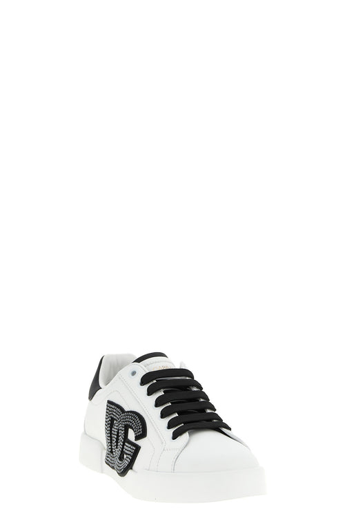 DOLCE & GABBANA 'Portofino Light Strobel' sneakers For Women 100% calfskin leather (Bos Taurus)