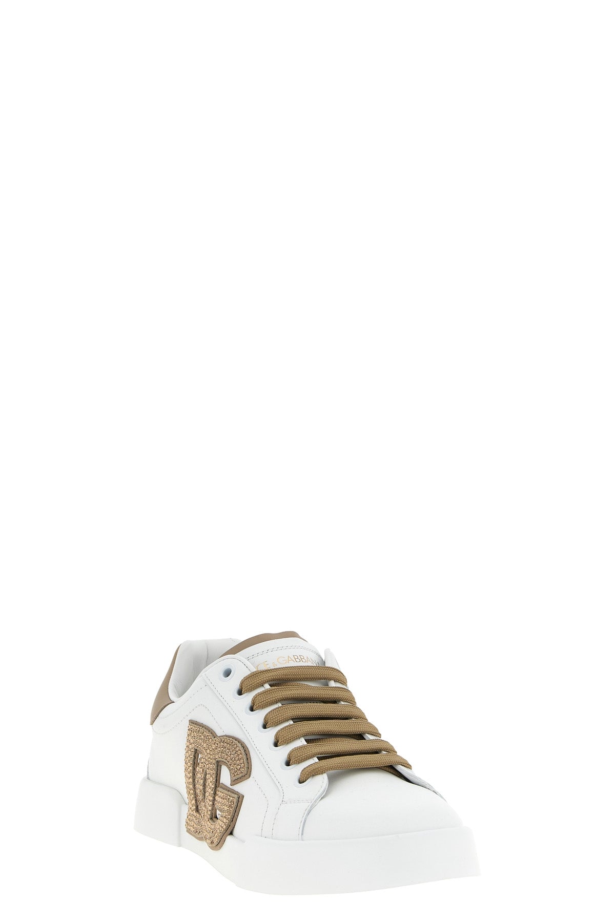DOLCE & GABBANA 'Portofino' sneakers For Women 100% calfskin leather (Bos Taurus)