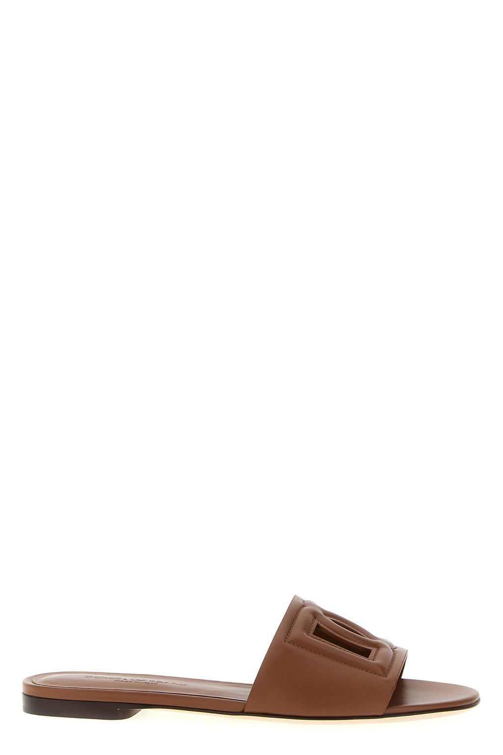 DOLCE & GABBANA 'DG Millennials' Slide For Women 100% calfskin leather