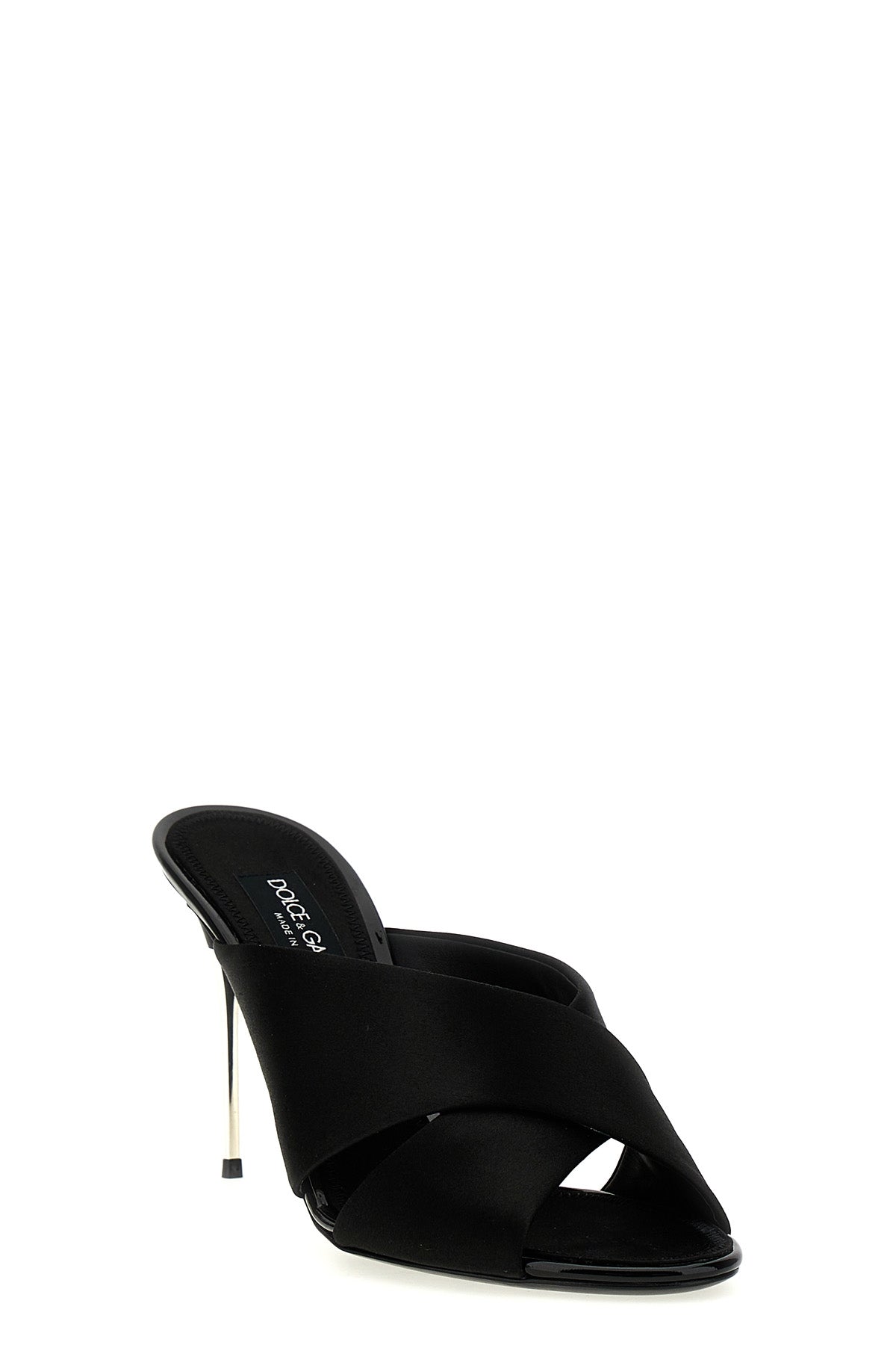 DOLCE & GABBANA Satin sandals For Women 46% viscose 32% leather 22% silk