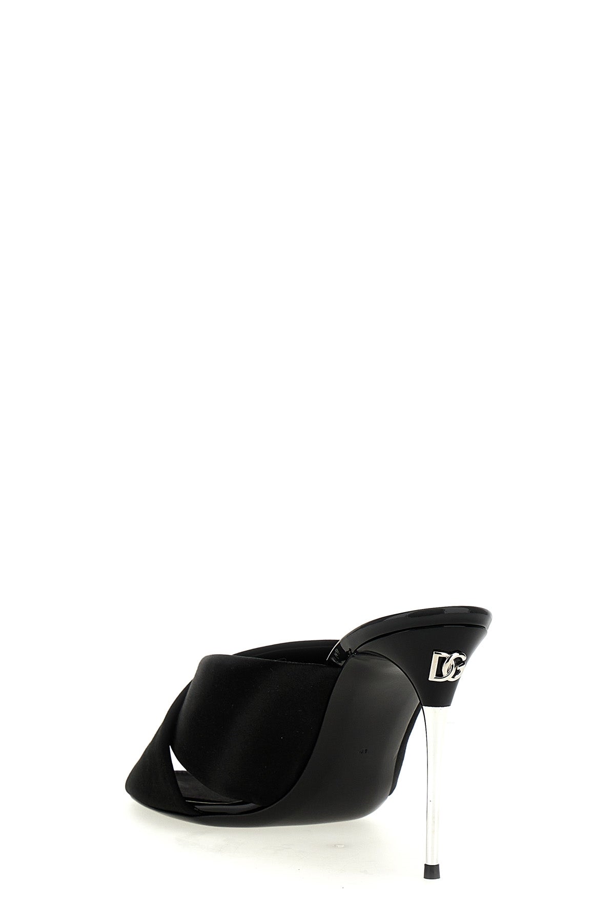 DOLCE & GABBANA Satin sandals For Women 46% viscose 32% leather 22% silk