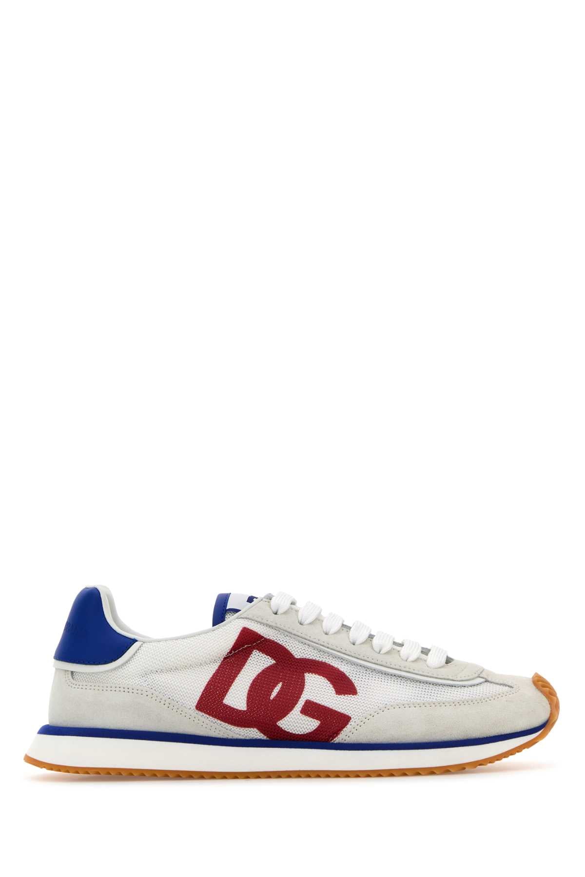 DOLCE & GABBANA SNEAKER BASSA DRAGON+CROSTA+VI For Men Exterior: 100% Fabric 100% Leather Interior: 100% Fabric 100% Leather Sole: Rubber