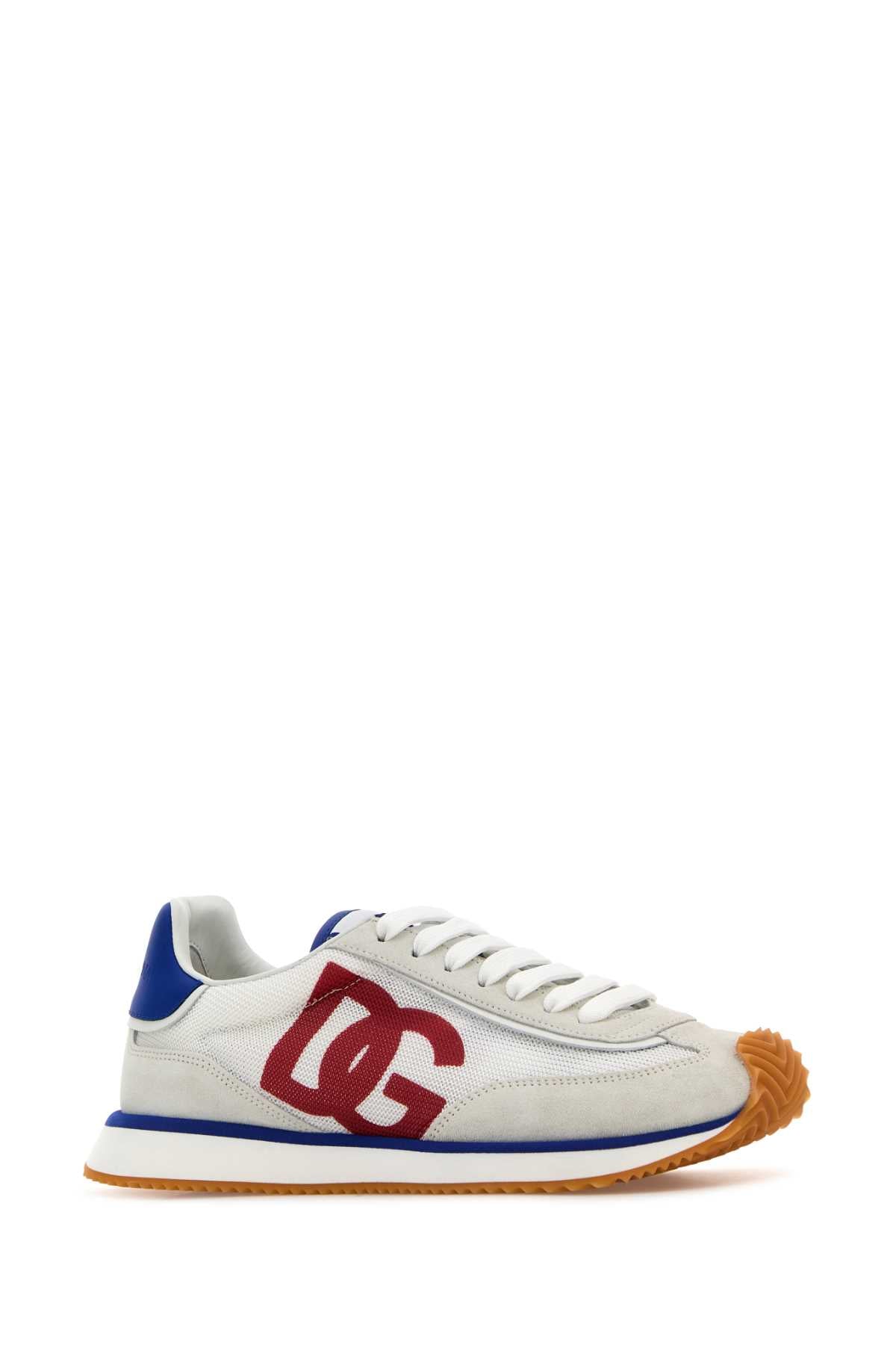 DOLCE & GABBANA SNEAKER BASSA DRAGON+CROSTA+VI For Men Exterior: 100% Fabric 100% Leather Interior: 100% Fabric 100% Leather Sole: Rubber