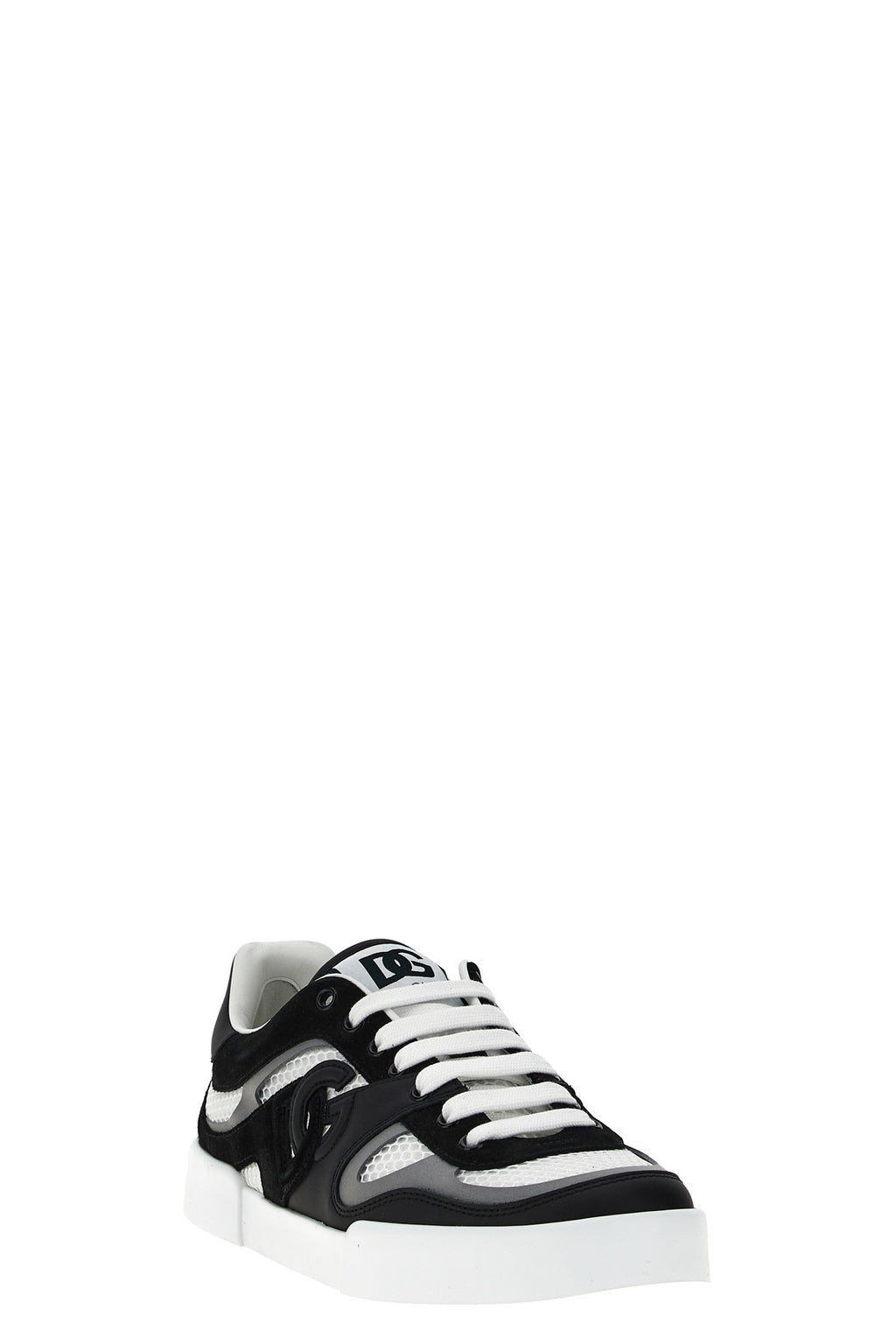 DOLCE & GABBANA 'Strobel Portofino Light' sneakers For Men 77% calf leather 23% polyester