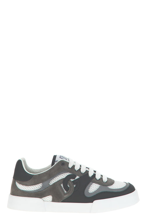 DOLCE & GABBANA 'Strobel Portofino Light' sneakers For Men 77% calf leather 23% polyester