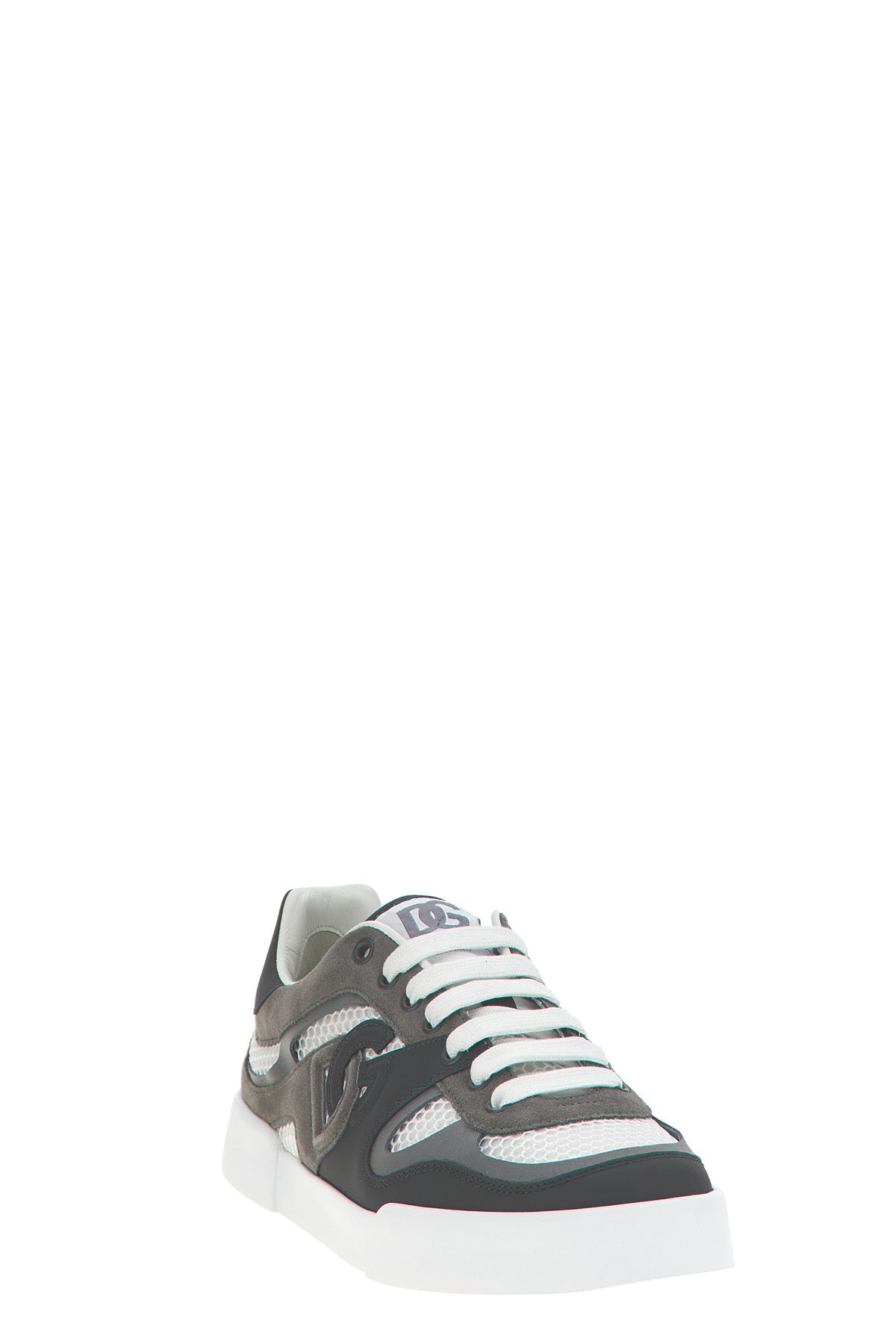 DOLCE & GABBANA 'Strobel Portofino Light' sneakers For Men 77% calf leather 23% polyester