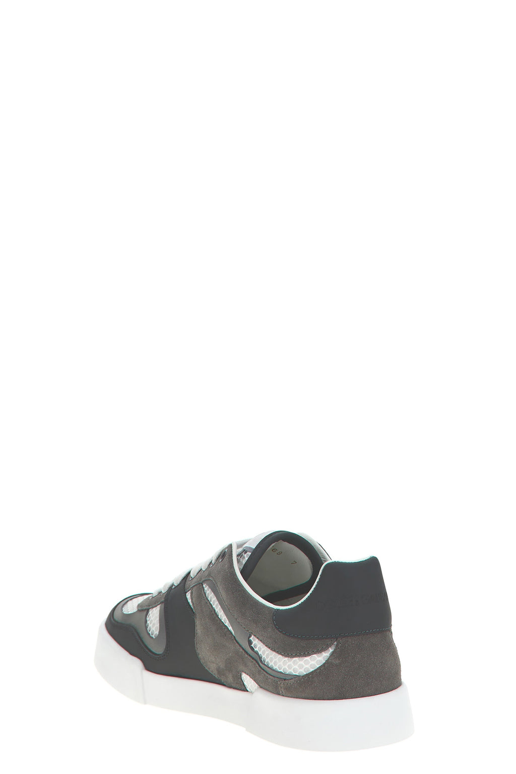 DOLCE & GABBANA 'Strobel Portofino Light' sneakers For Men 77% calf leather 23% polyester