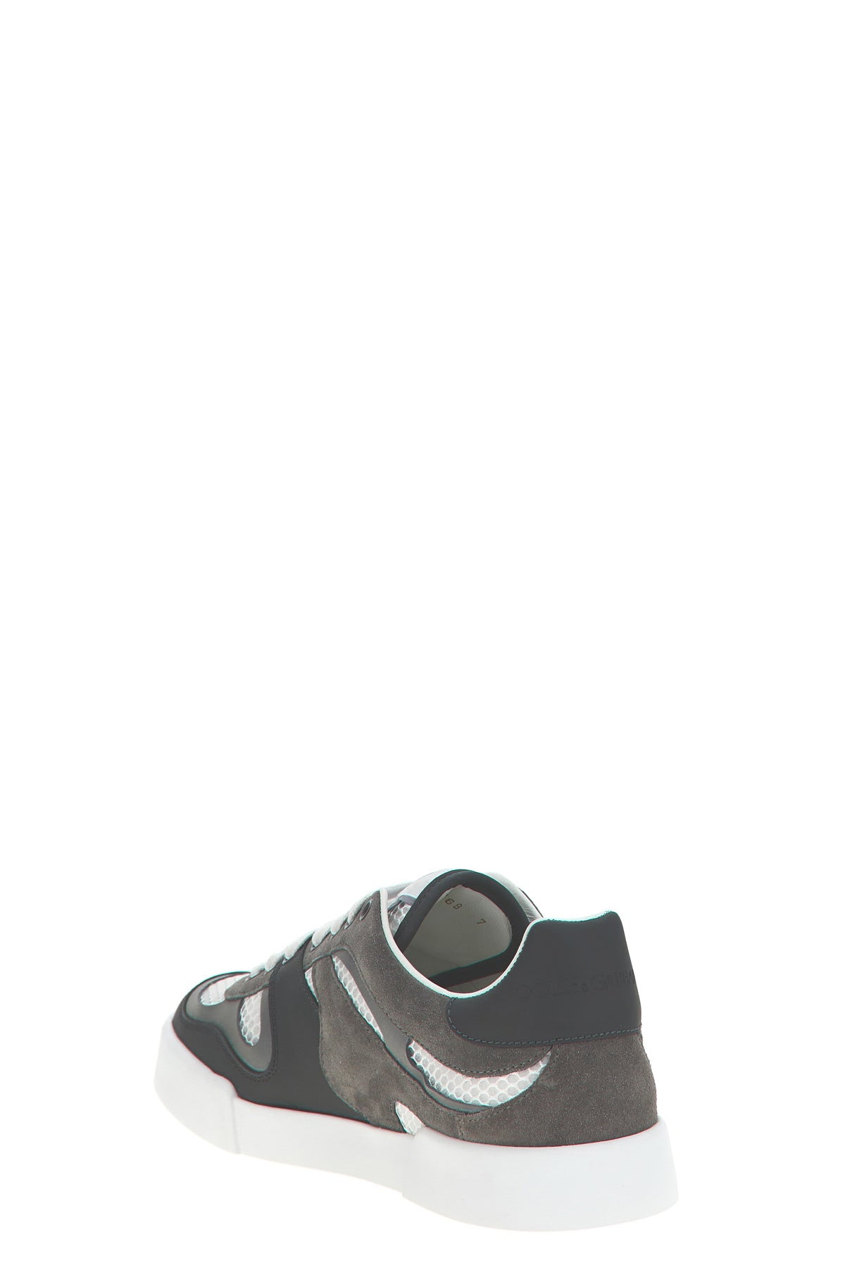 DOLCE & GABBANA 'Strobel Portofino Light' sneakers For Men 77% calf leather 23% polyester
