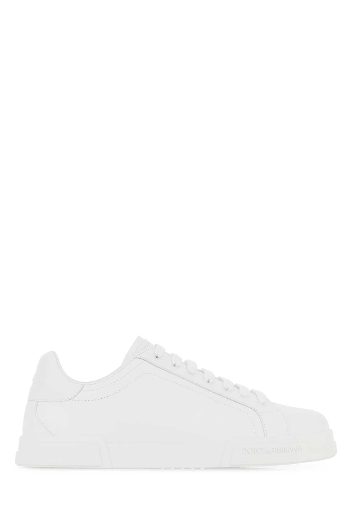 DOLCE & GABBANA SNEAKERS For Men Exterior: 100% Calf Interior: 100% Leather Sole: Rubber