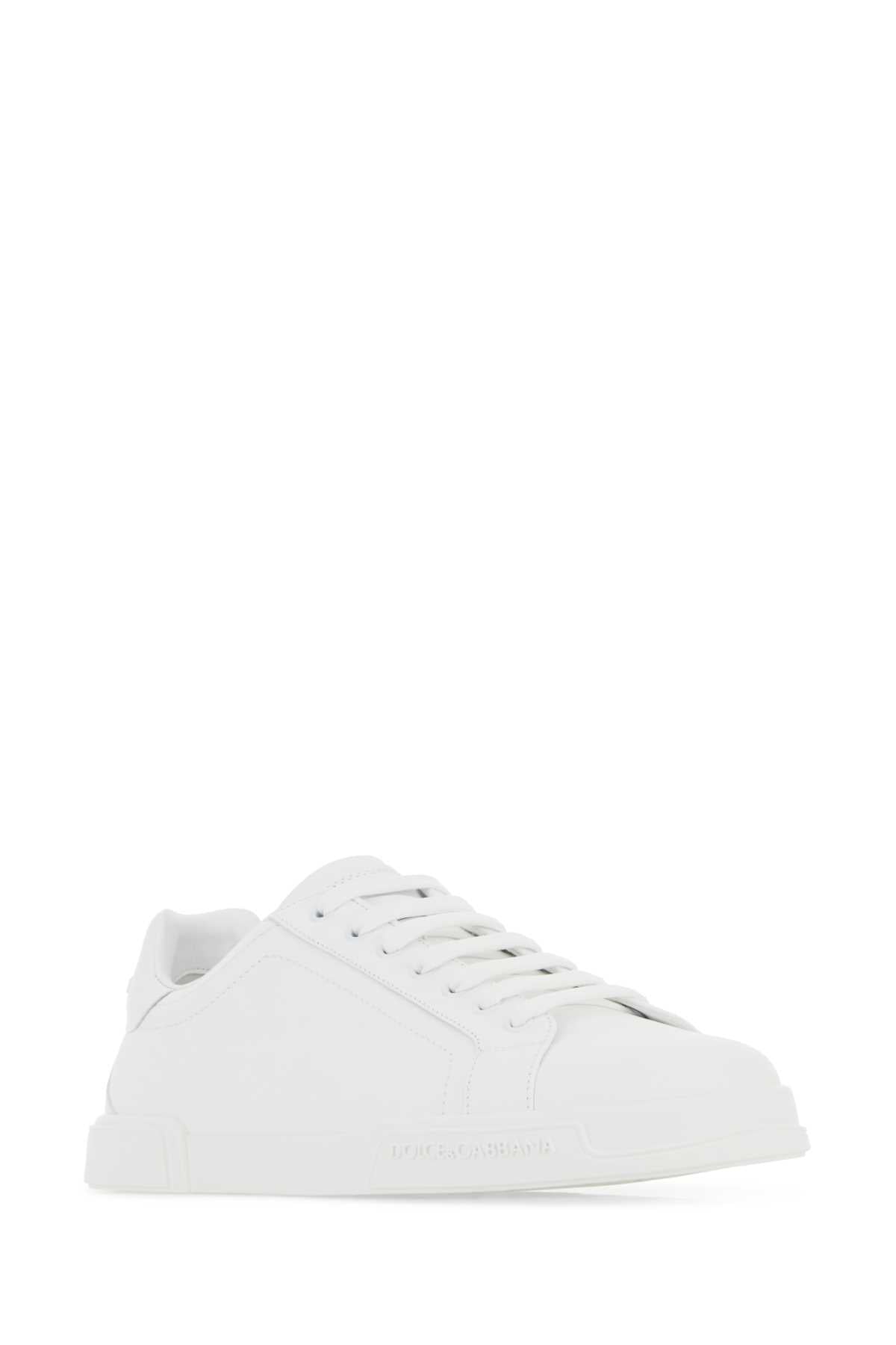 DOLCE & GABBANA SNEAKERS For Men Exterior: 100% Calf Interior: 100% Leather Sole: Rubber