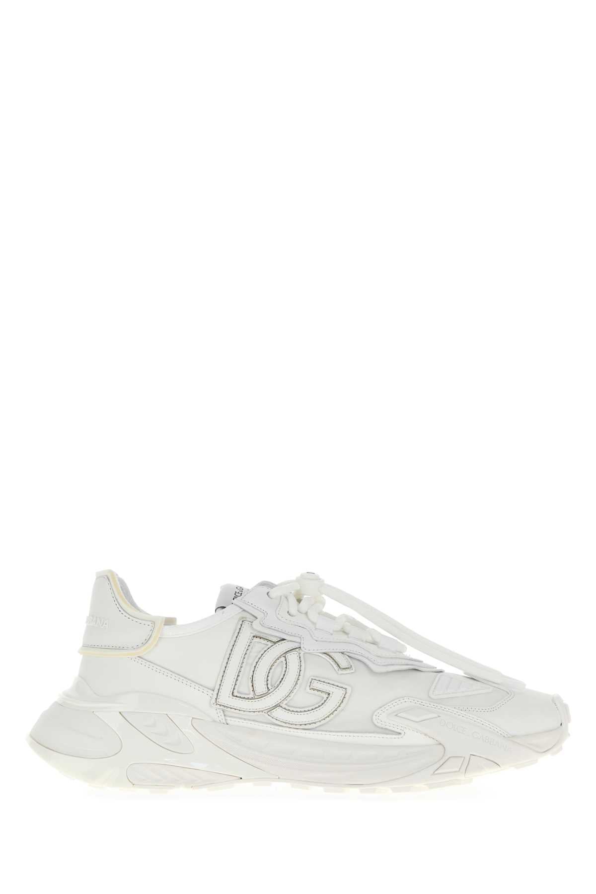 DOLCE & GABBANA SNEAKER For Men Exterior: 100% Fabric 100% Calf Interior: 100% Leather 100% Fabric Sole: Rubber