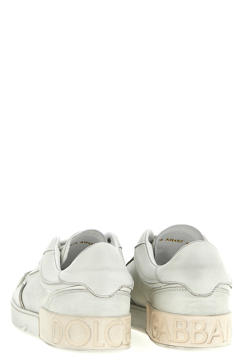 DOLCE & GABBANA 'Portofino' sneakers For Men 100% lamb leather