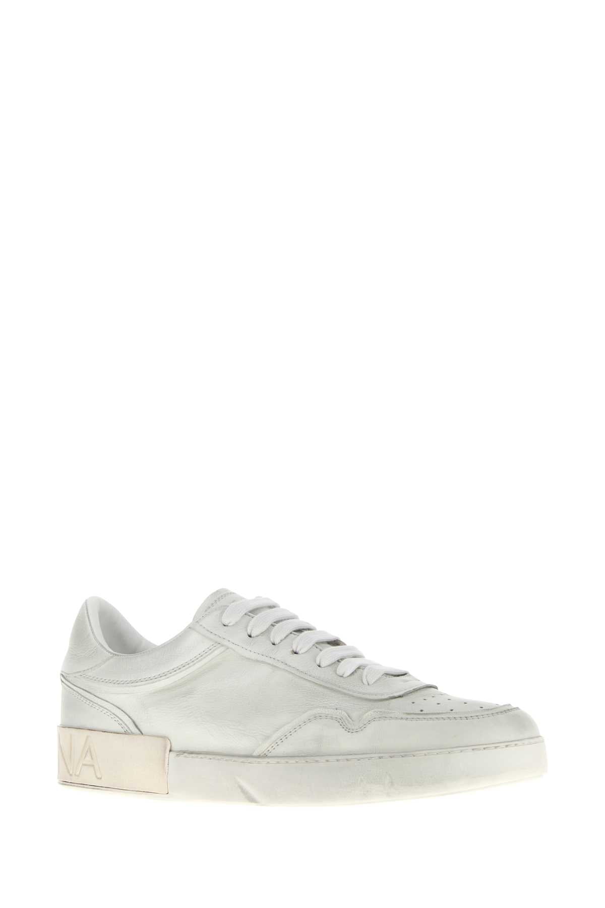 DOLCE & GABBANA SNEAKERS For Men Exterior: 100% Calf Interior: 100% Leather Sole: Rubber