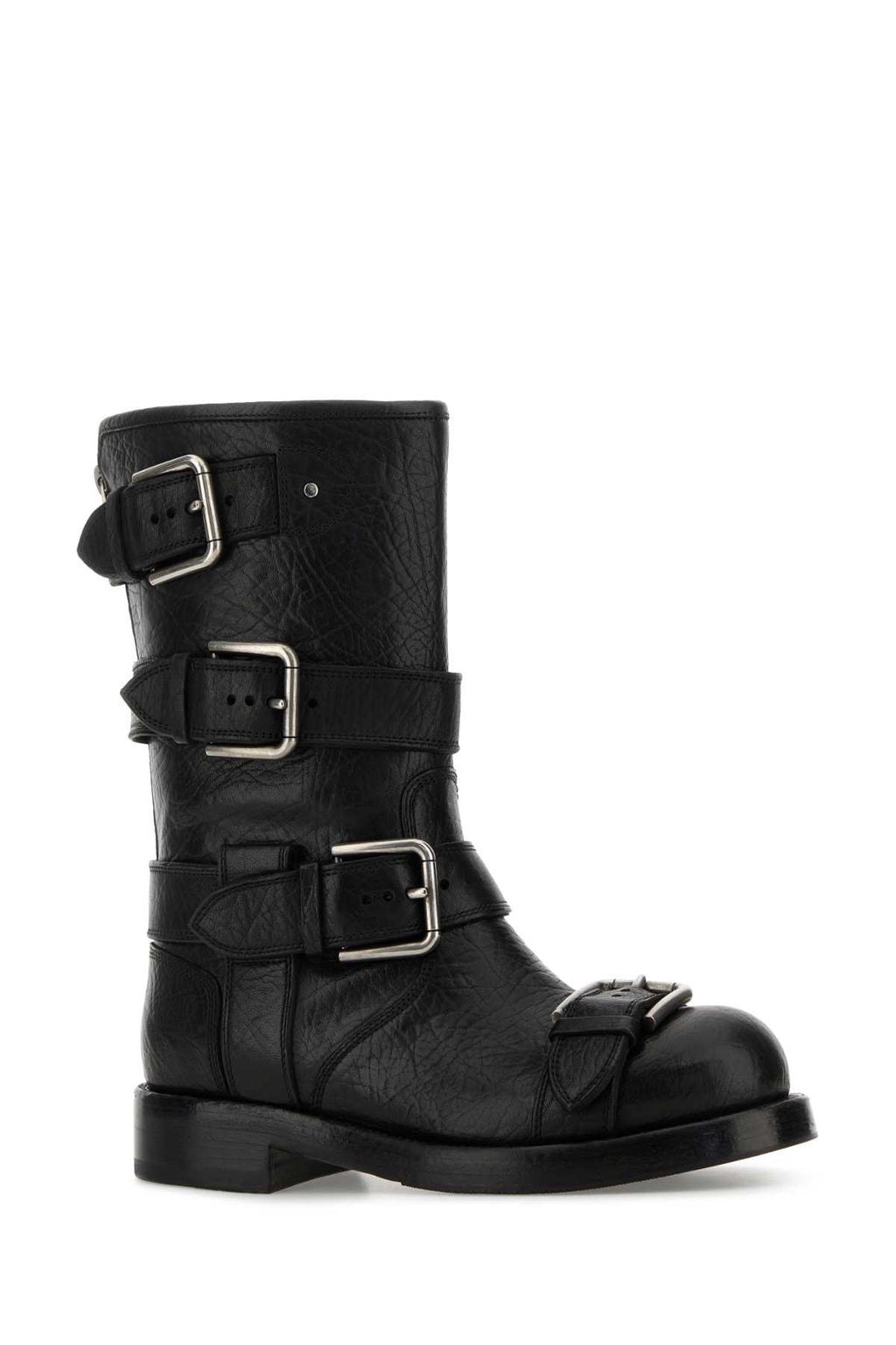 DOLCE & GABBANA SHOES For Women Exterior: 100% Leather Interior: 100% Leather Sole: Leather and Rubber