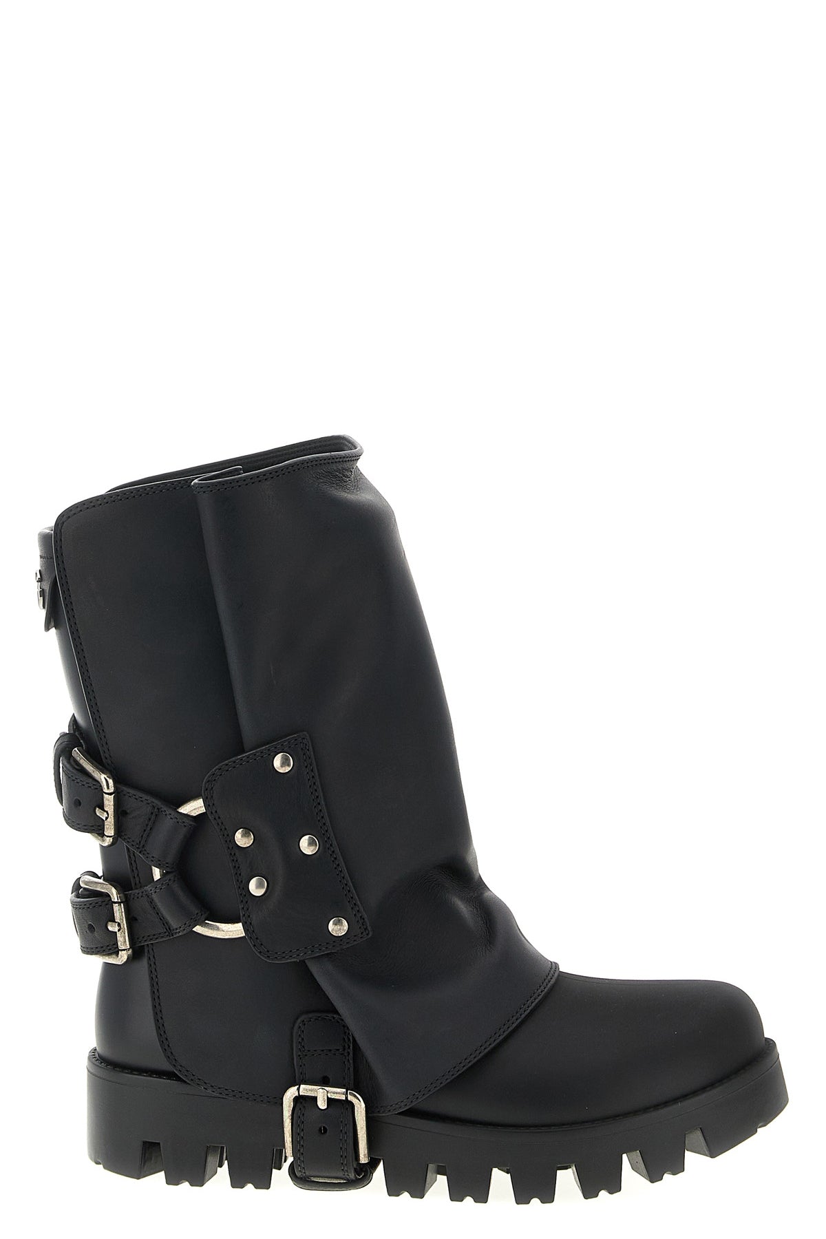 DOLCE & GABBANA 'Bernini' ankle boots For Women 50% calf leather 50% tu