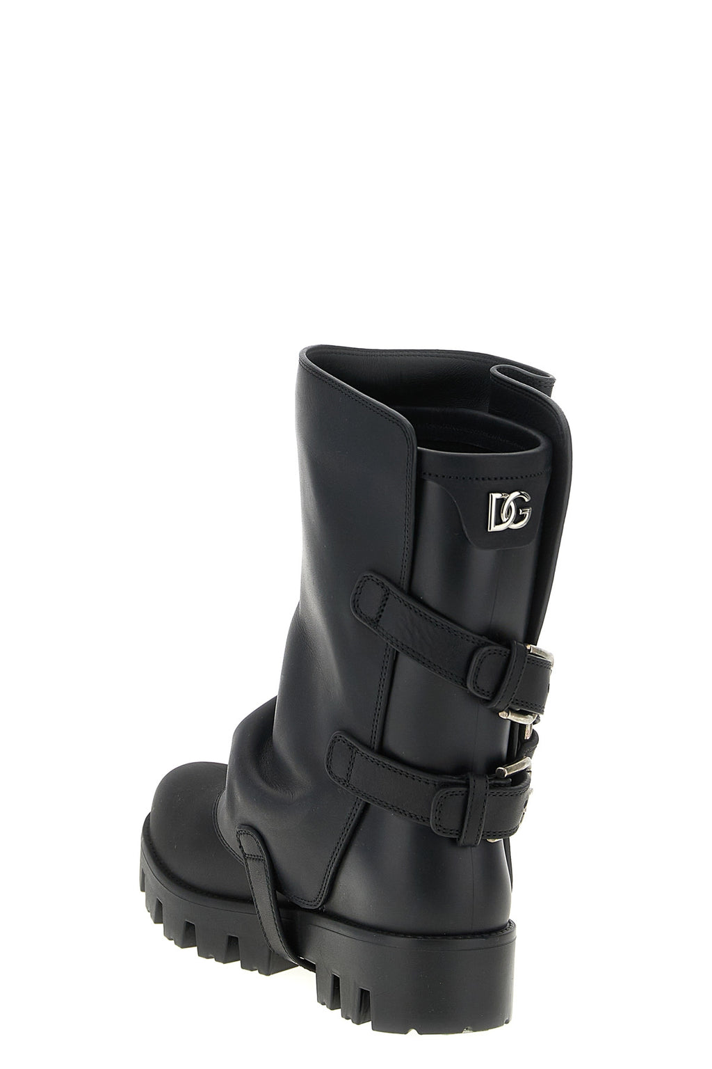 DOLCE & GABBANA 'Bernini' ankle boots For Women 50% calf leather 50% tu