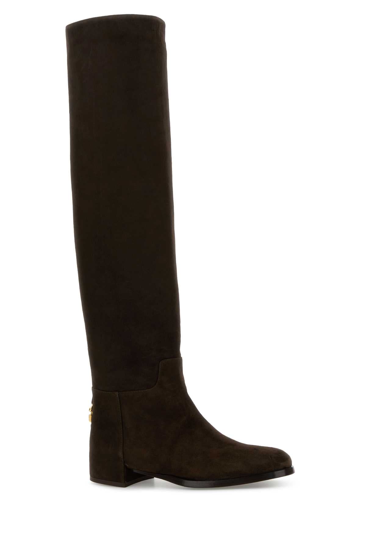 DOLCE & GABBANA FORMALE For Women Exterior: 100% Suede Interior: 100% Leather Sole: Leather