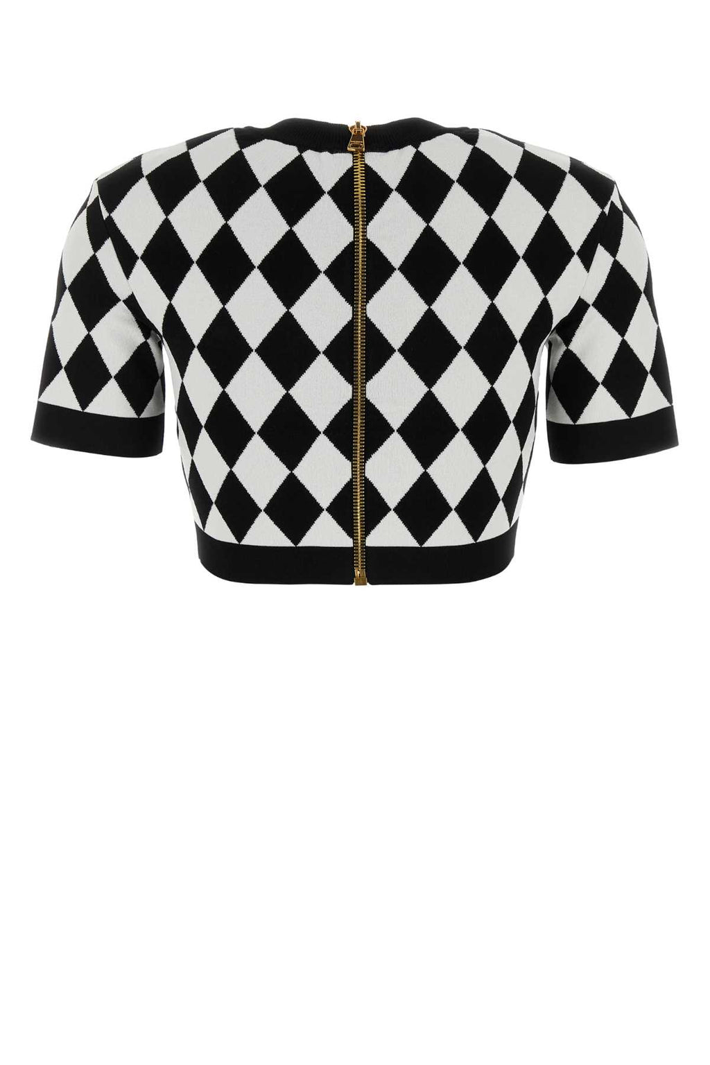 BALMAIN MAGLIA For Women Exterior: 88% Viscose 10% Polyester 2% Nylon
