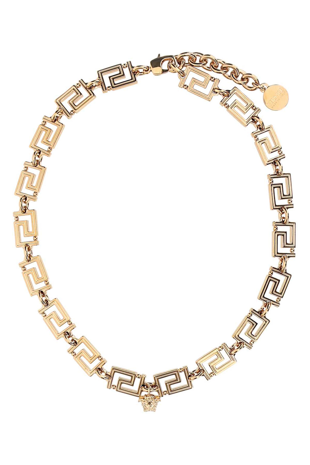 VERSACE NECKLACE METAL For Men Exterior: 100% Brass Finishing color: Gold