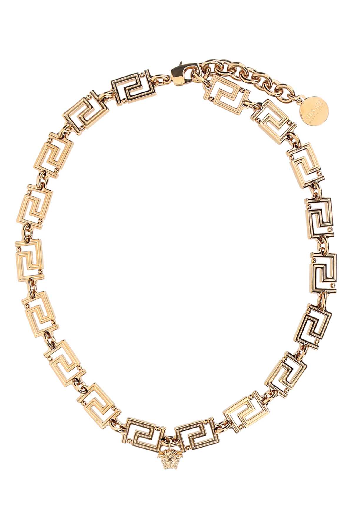 VERSACE NECKLACE METAL For Men Exterior: 100% Brass Finishing color: Gold
