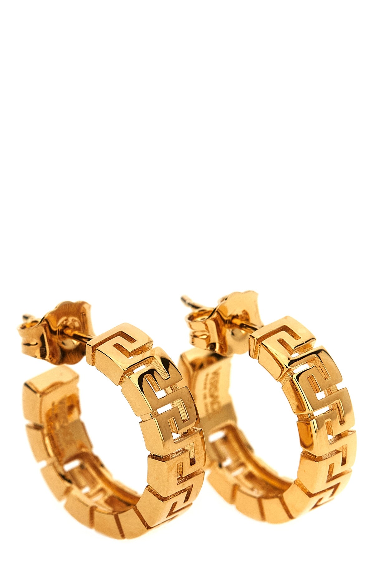 VERSACE 'Greca' earrings For Unisex 100% metal