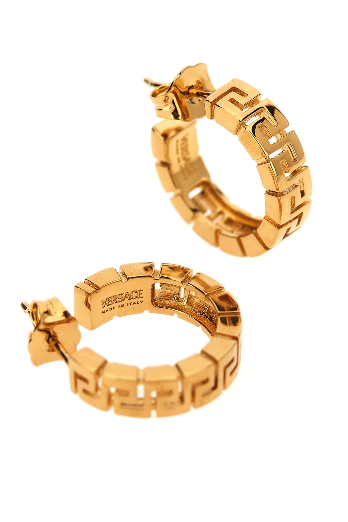 VERSACE 'Greca' earrings For Unisex 100% metal