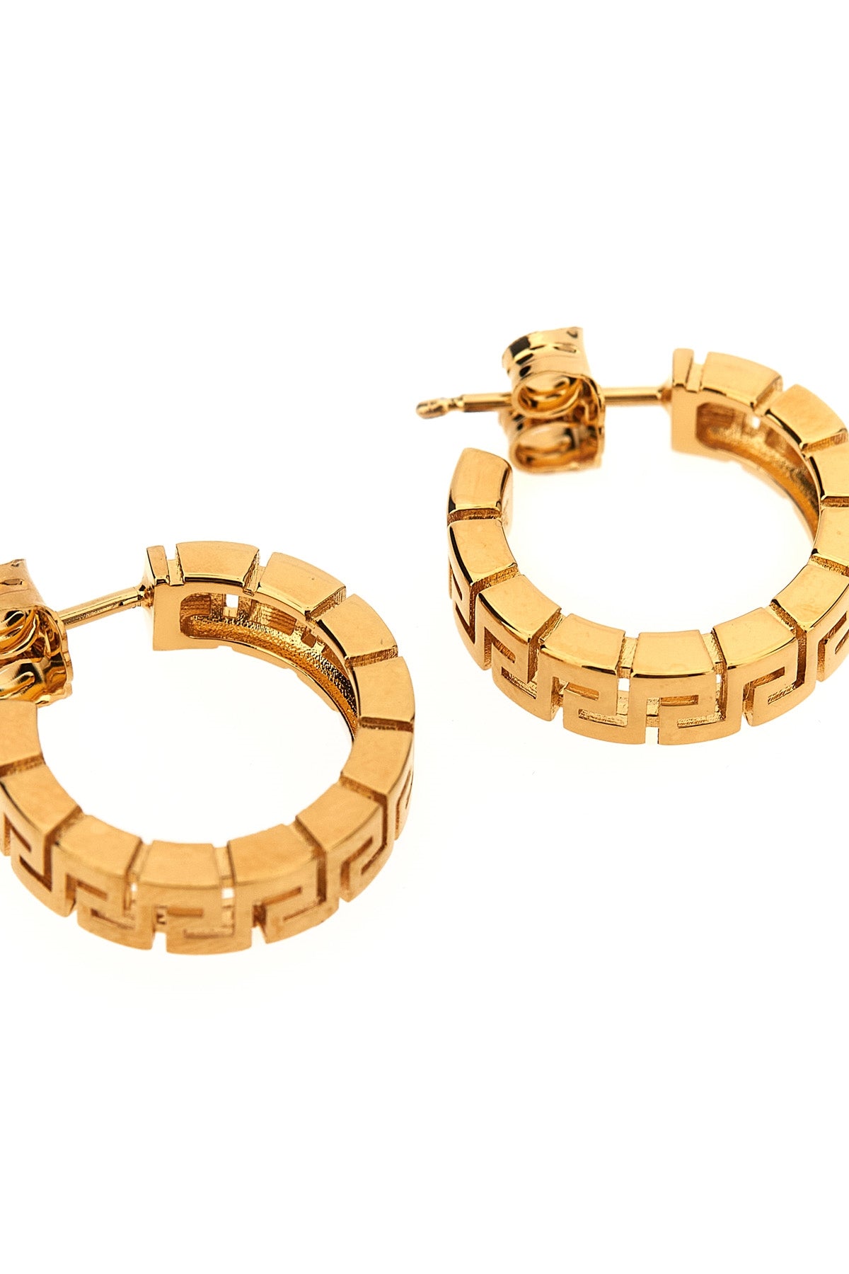 VERSACE 'Greca' earrings For Unisex 100% metal