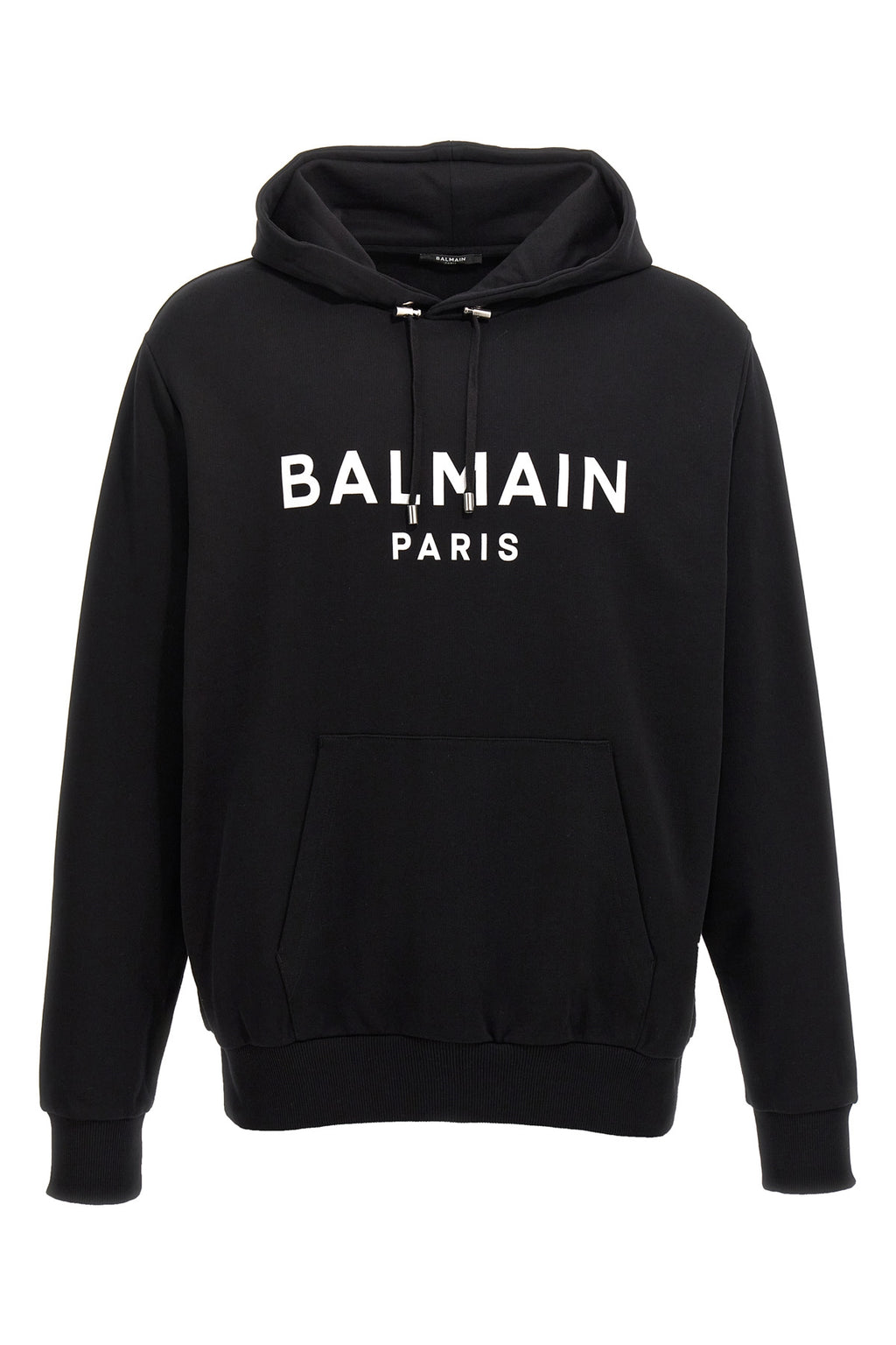 BALMAIN Logo print hoodie For Men 100% cotton