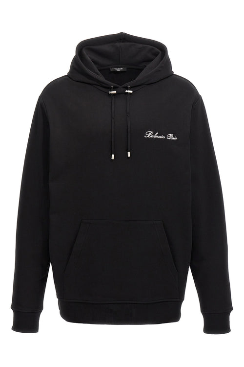 BALMAIN 'Balmain Signature' hoodie For Men 100% cotton