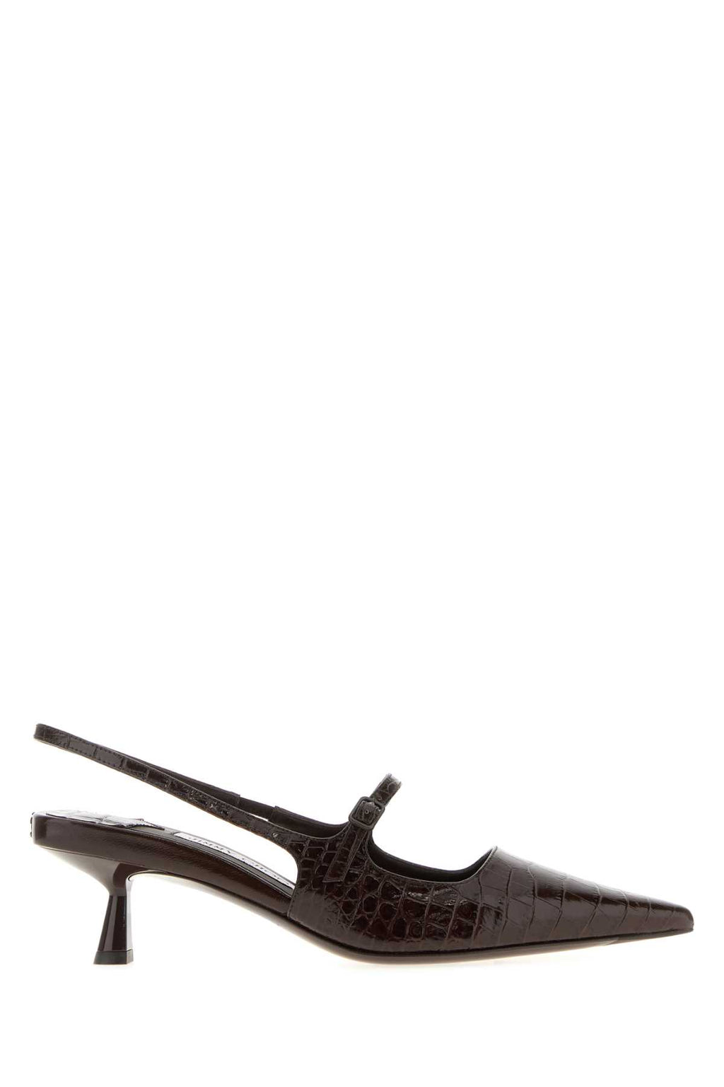 JIMMY CHOO DIDI 45 For Women Exterior: 100% Leather Interior: 100% Leather Sole: Leather and Rubber
