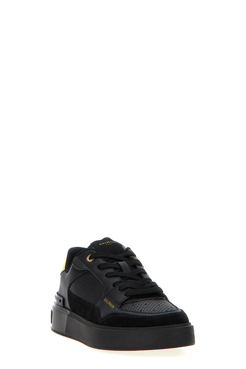 BALMAIN 'B-Court Flip' sneakers For Women 100% calfskin leather