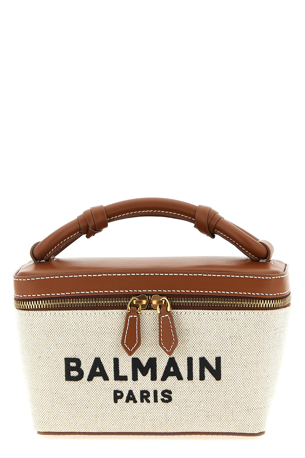 BALMAIN 'Trousse B-Army' crossbody bag For Women 58% cotton, 42% linen