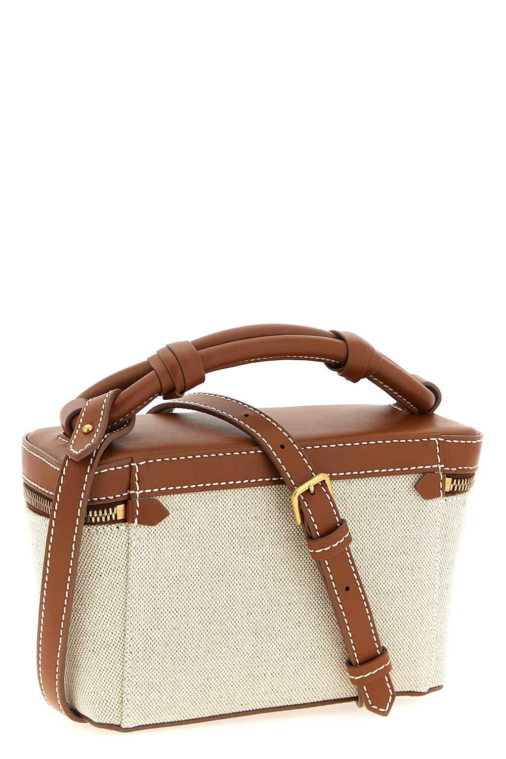 BALMAIN 'Trousse B-Army' crossbody bag For Women 58% cotton, 42% linen