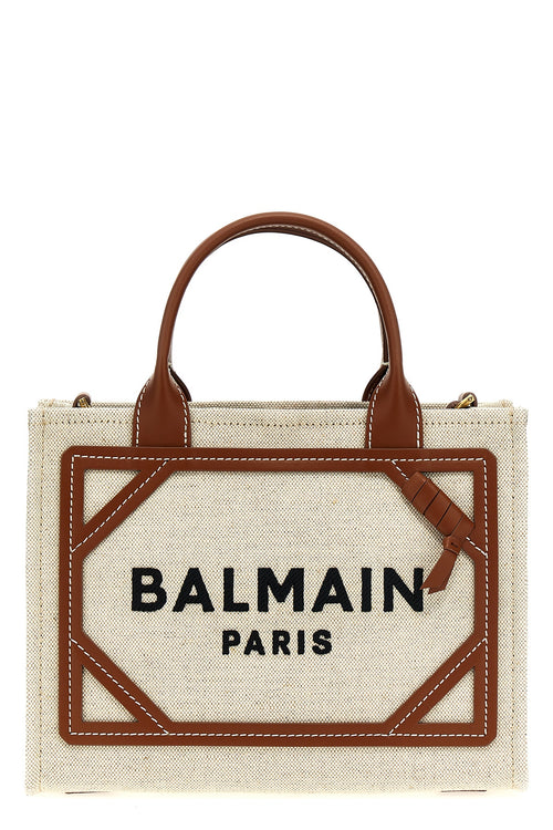 BALMAIN 'B-Army' shopping bag For Women 58% cotton, 42% linen
