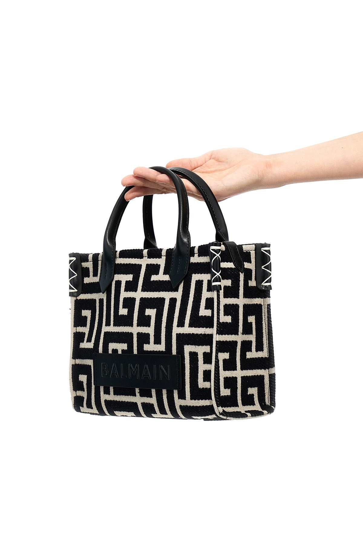 balmain 'B-Army Small' shopping bag