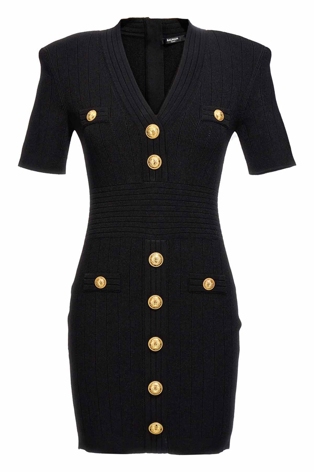 BALMAIN 'Chiocciola' dress For Women 83% viscose, 17% polyester
