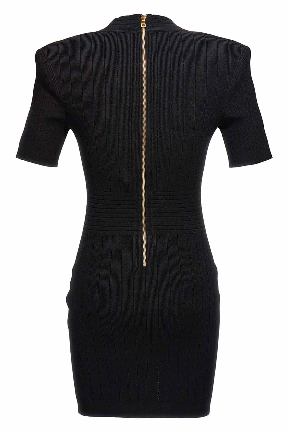 BALMAIN 'Chiocciola' dress For Women 83% viscose, 17% polyester