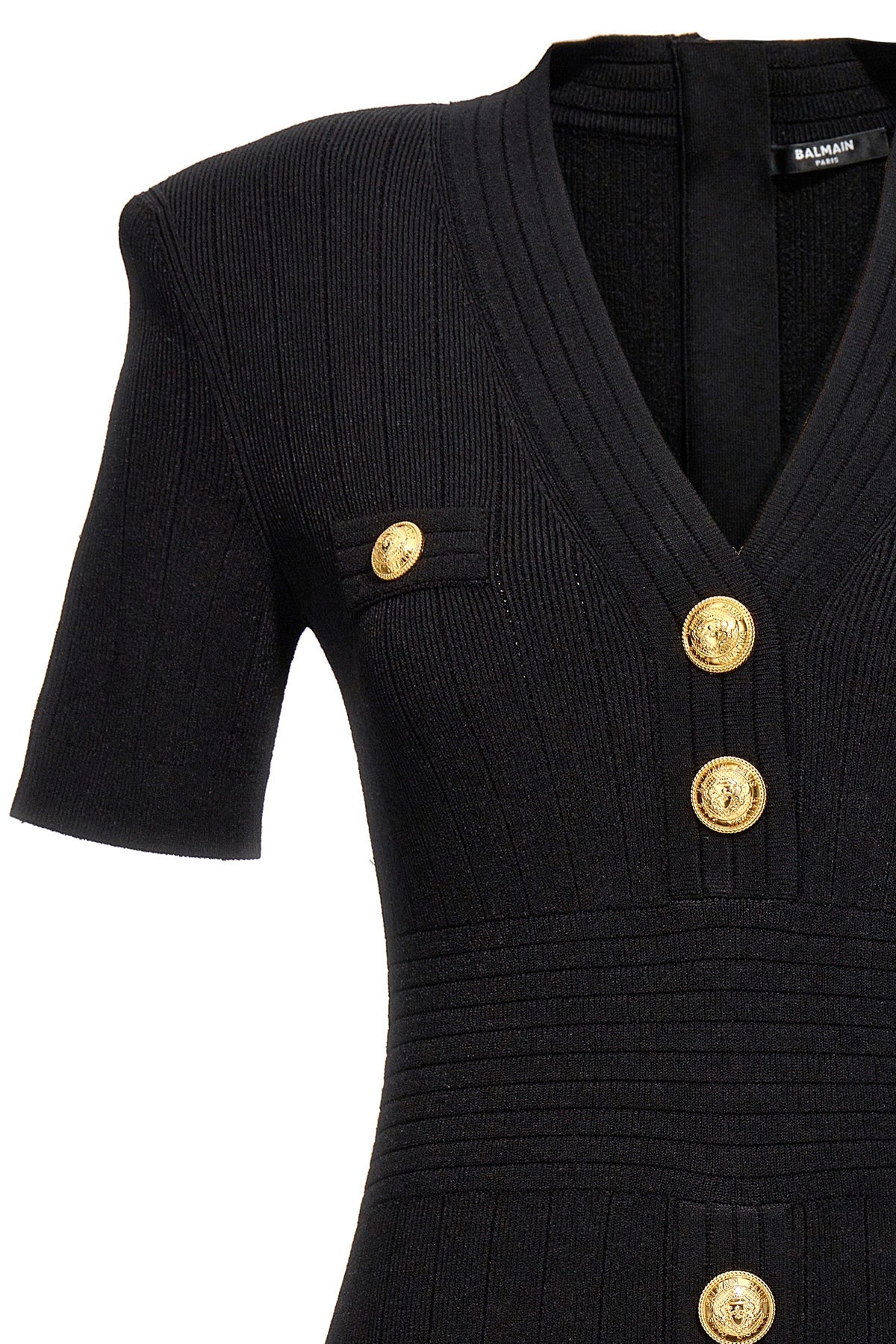 BALMAIN 'Chiocciola' dress For Women 83% viscose, 17% polyester