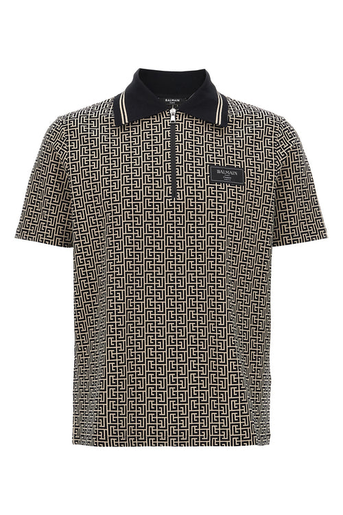 BALMAIN 'PB' polo shirt For Men 95% cotton, 5% elastane