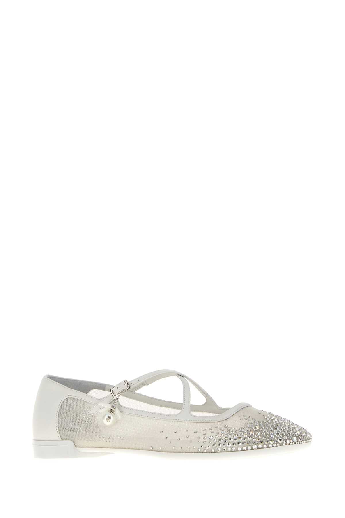 JIMMY CHOO ELERI BALLERINA For Women Exterior: 100% Fabric Interior: 100% Fabric Sole: Rubber